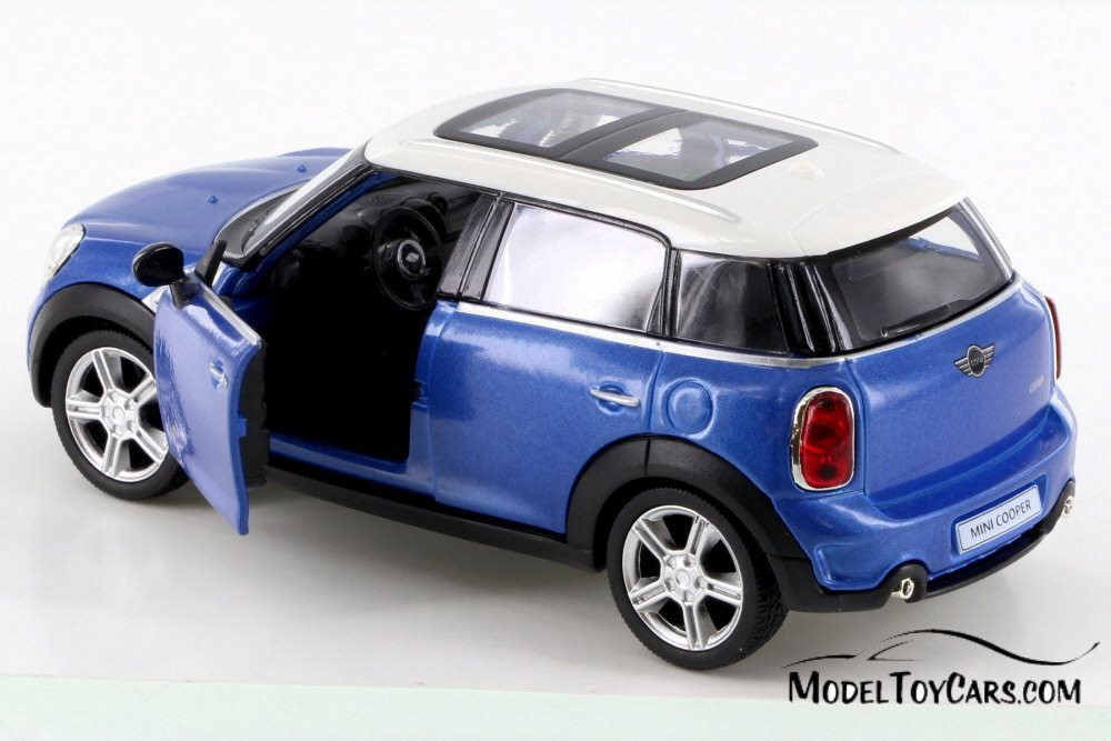 Mini Cooper S Countryman, Blue - RMZ City 555001 - Diecast Model Toy Car