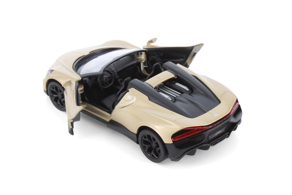 Bugatti Mistral, Gold - Kinsmart 5460D - 1/36 Scale Diecast Model