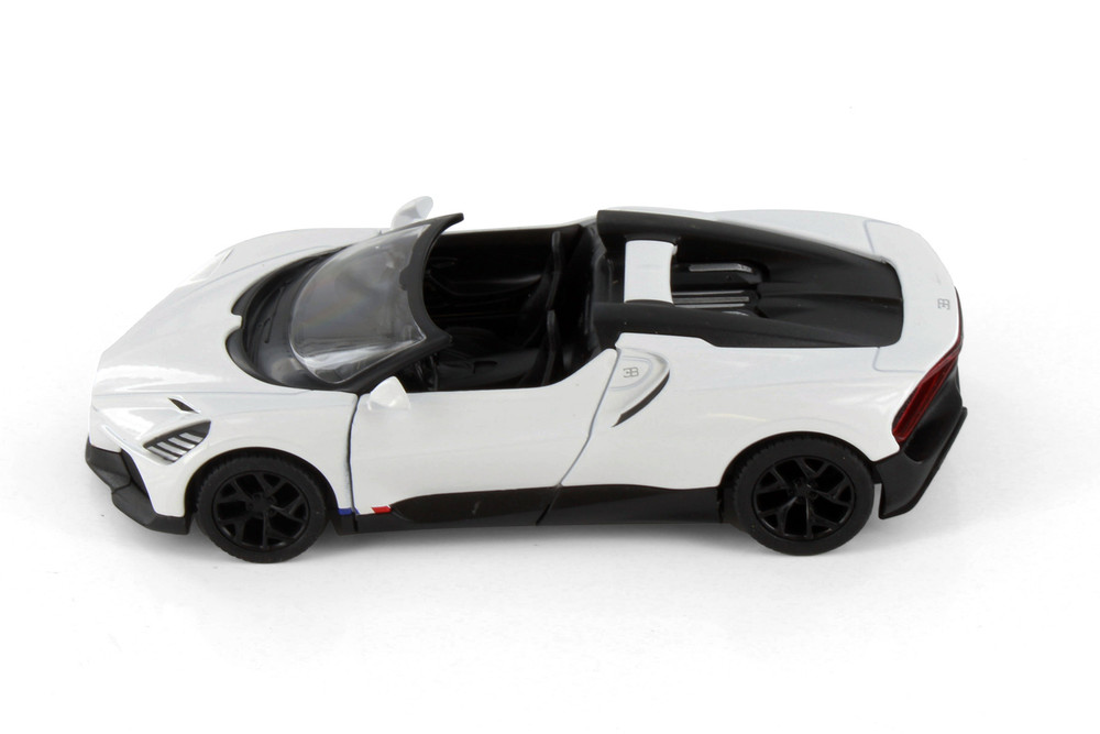 Bugatti Mistral, White - Kinsmart 5460D - 1/36 Scale Diecast Model Toy Car