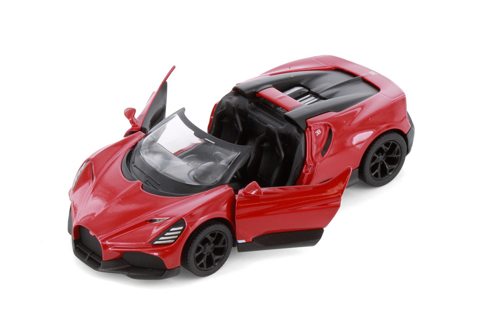 Bugatti Mistral, Red - Kinsmart 5460D - 1/36 Scale Diecast Model