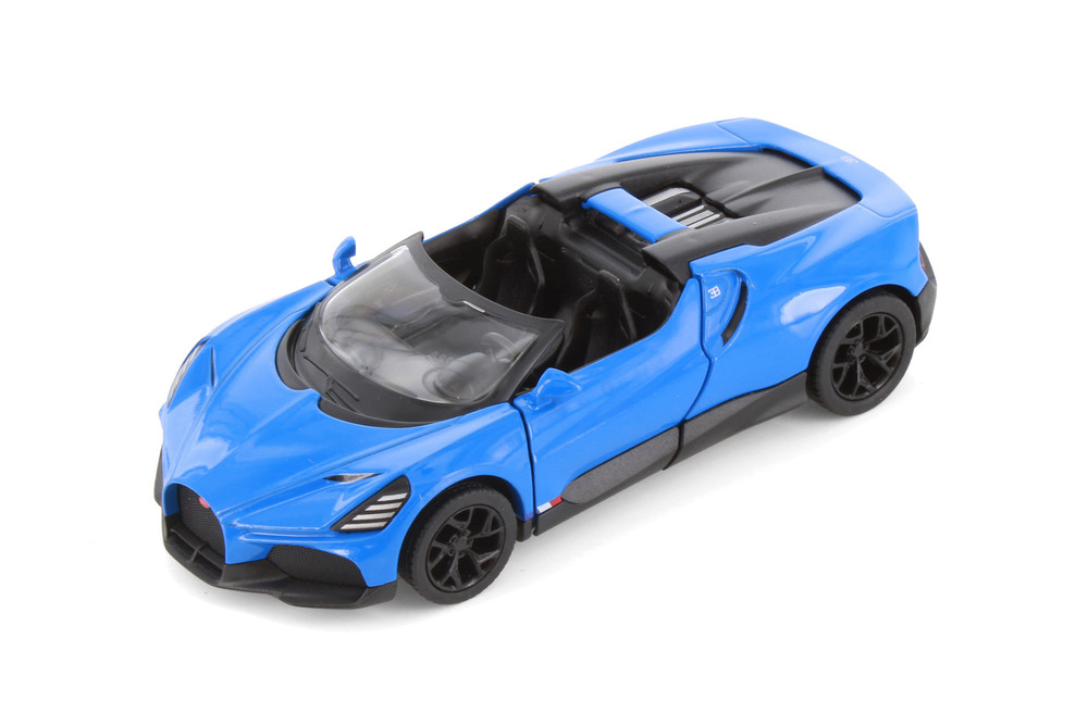 Bugatti Mistral, Blue - Kinsmart 5460D - 1/36 Scale Diecast Model