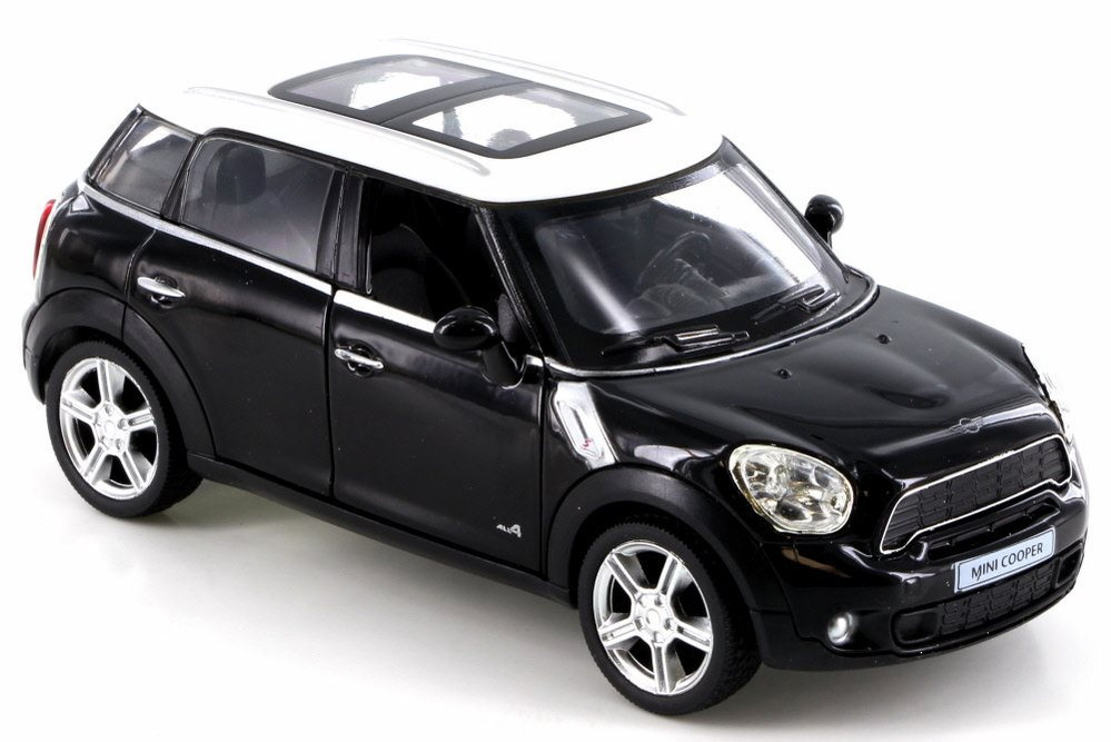 Mini Cooper S Countryman, Black - RMZ City 555001 - Diecast Model