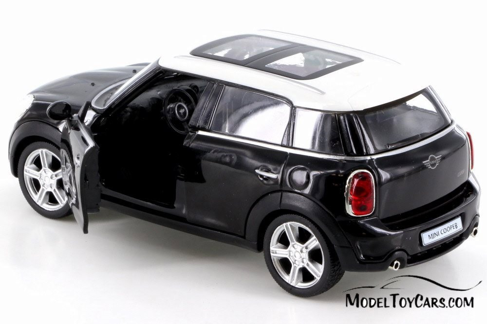 Mini Cooper S Countryman, Black - RMZ City 555001 - Diecast Model Toy Car