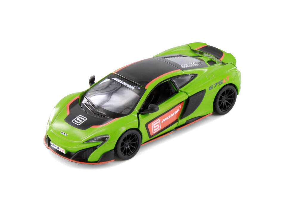 かりん McLaren 675LT Hart Top, Green - Kinsmart 5392DF/2 - 1/36 Scale