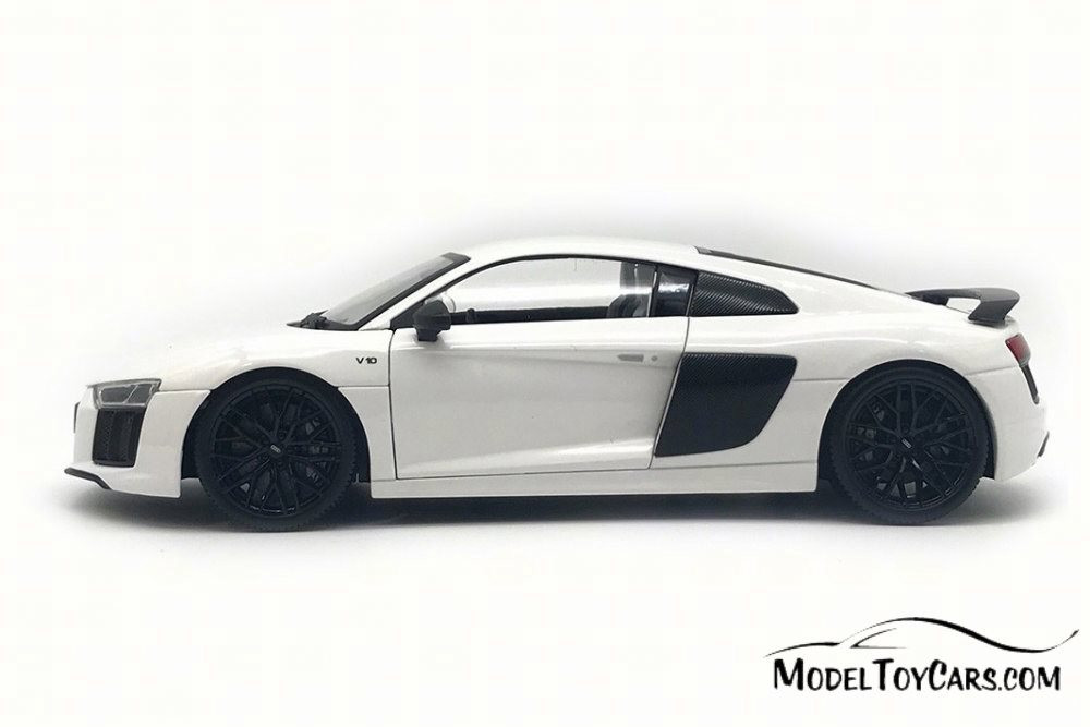 Audi R8 V10 Plus Hard Top, White - Maisto 38135W/6 - 1/18
