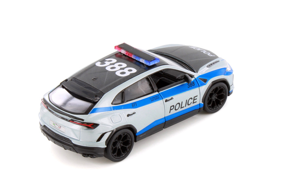 Lamborghini Urus Performante - Police, Blue - Kinsmart 5447DPR - 1/40 Scale Diecast Model Toy Car