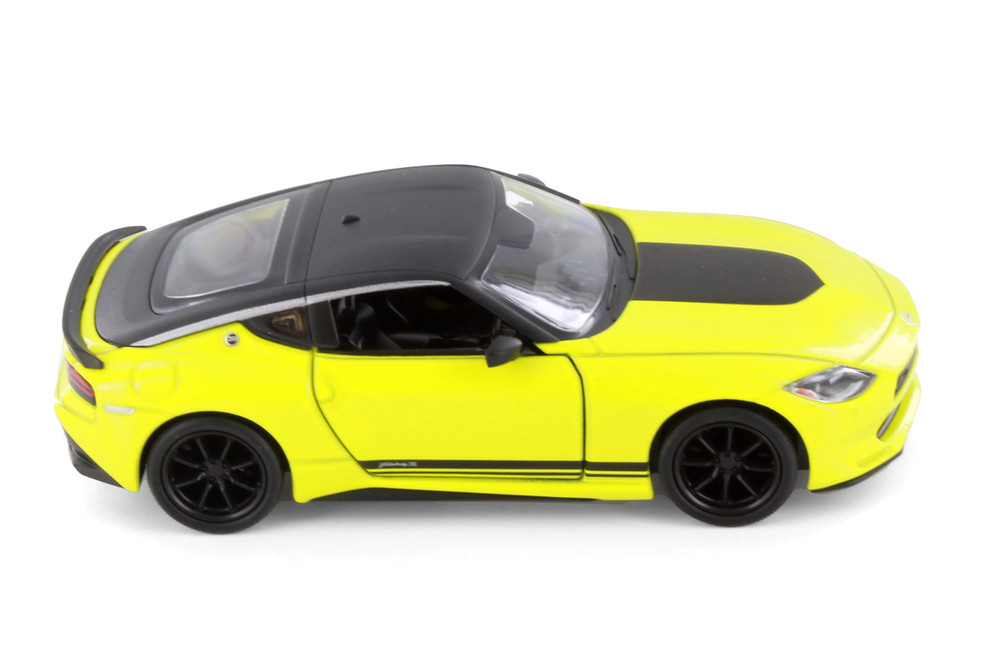 2023 Nissan Fairlady Z Customized Edition, Yellow - Kinsmart 5443D - 1/36 Scale Diecast Model Car