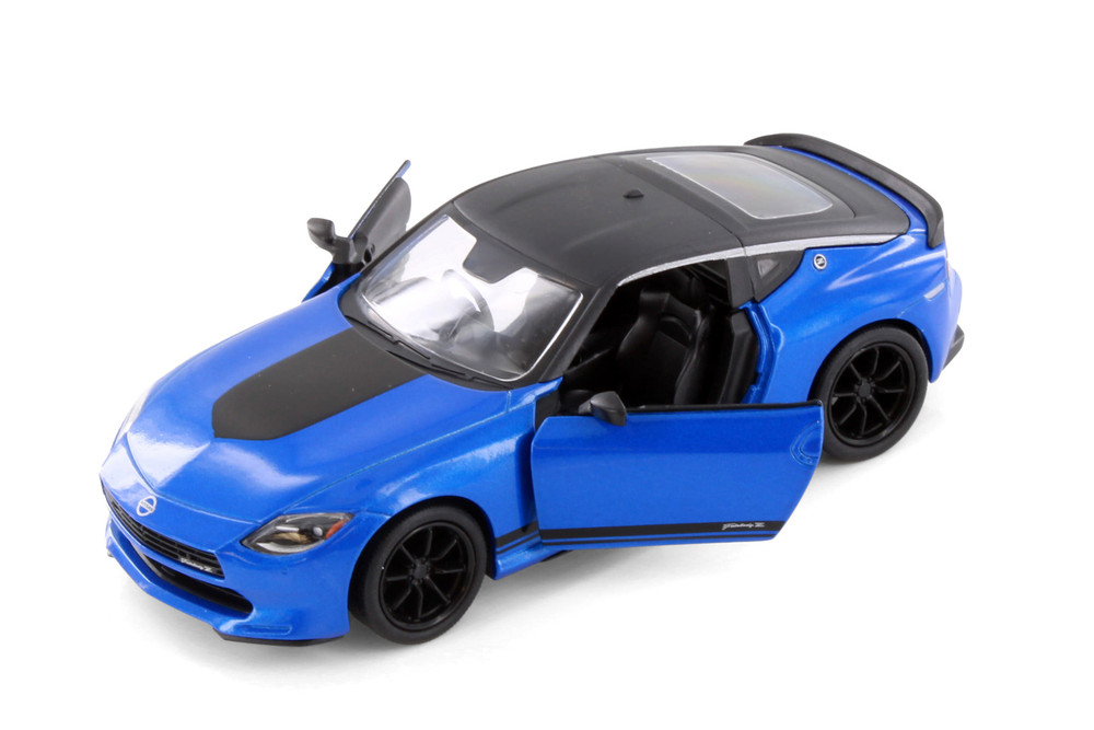 2023 Nissan Fairlady Z Customized Edition, Blue - Kinsmart 5443D - 1/36 Scale Diecast Model Toy Car