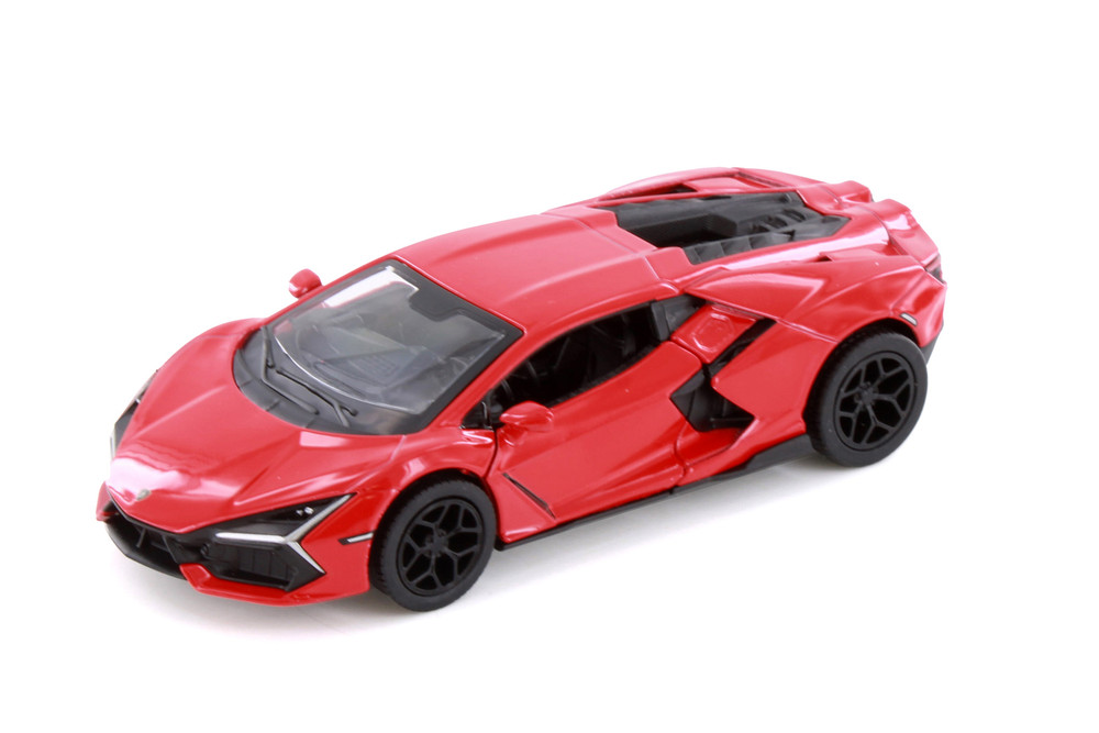 Lamborghini Revuelto Hardtop, Red - Kinsmart 5459D - 1/38 Scale Diecast Model Toy Car