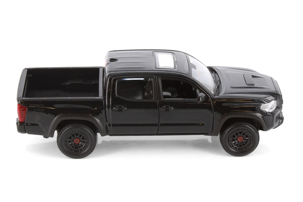 2023 Toyota Tacoma TRD Pro Pickup Truck, Black - Showcasts 37910 - 1/27 Scale Diecast Model Toy Car