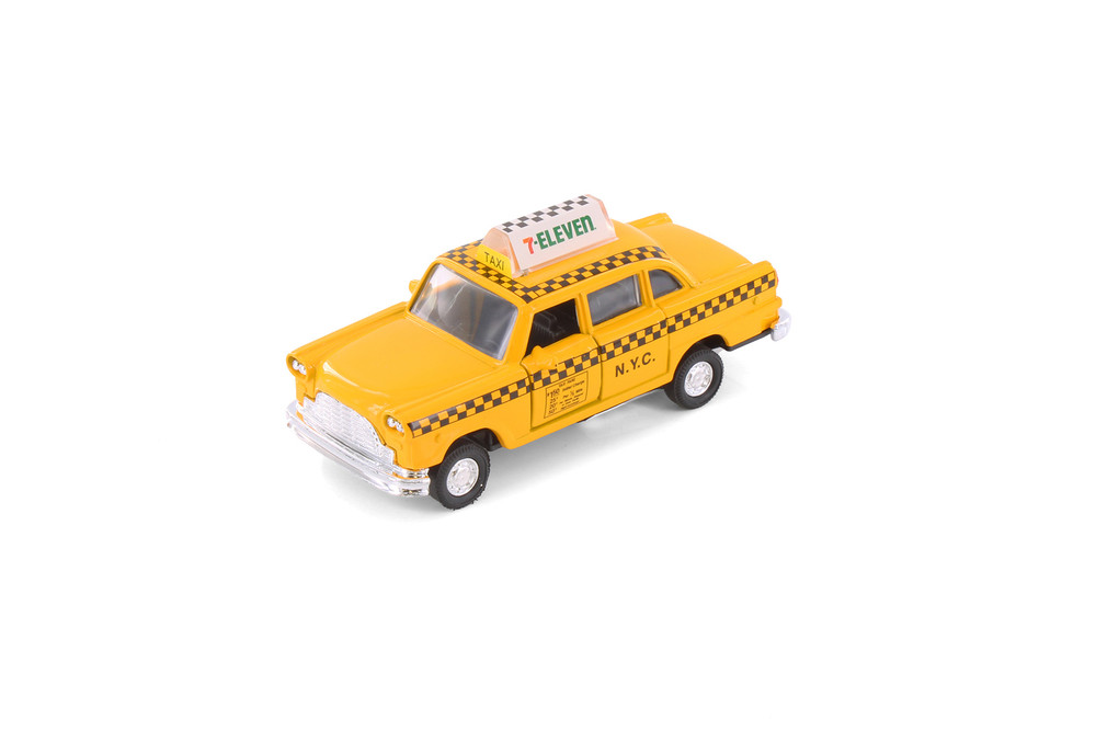 7-Eleven NYC Yellow Taxi Cab, Yellow - Showcasts 9589D11 - 4.5