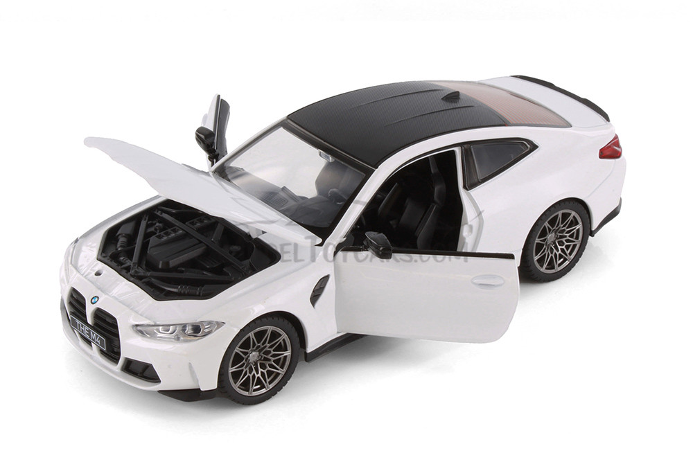 Box of 4 BMW M4 Compact Car, Assortment - Showcasts 68280D - 1/24