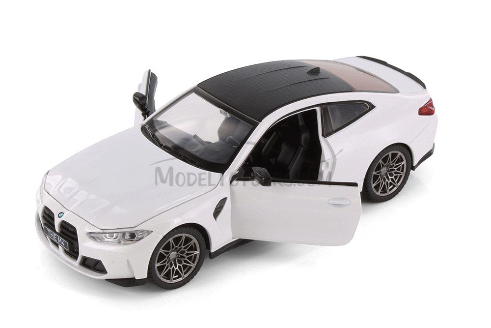 Box of 4 BMW M4 Compact Car, Assortment - Showcasts 68280D - 1/24