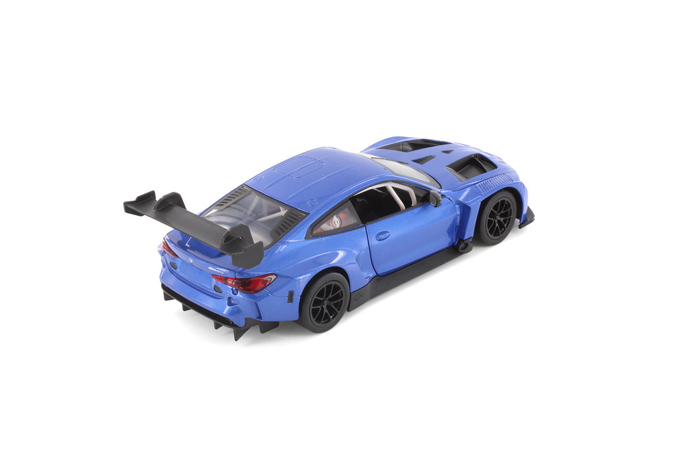 BMW M4 GT3, Blue - Showcasts 68277D - 1/24 Scale Diecast Model Toy