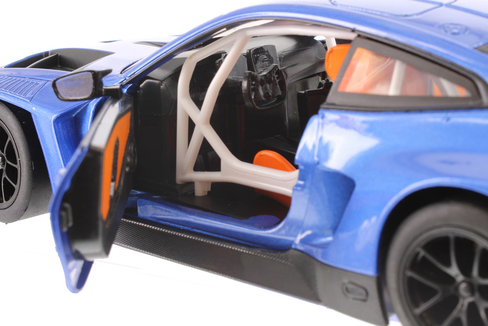 BMW M4 GT3, Blue - Showcasts 68277D - 1/24 Scale Diecast Model Toy
