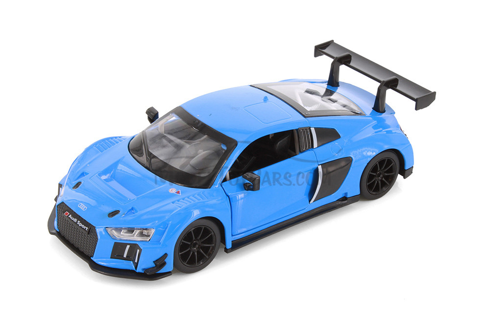 Audi R8 LMS Hardtop Sports Car, Blue - Showcasts 68262CD - 1/24