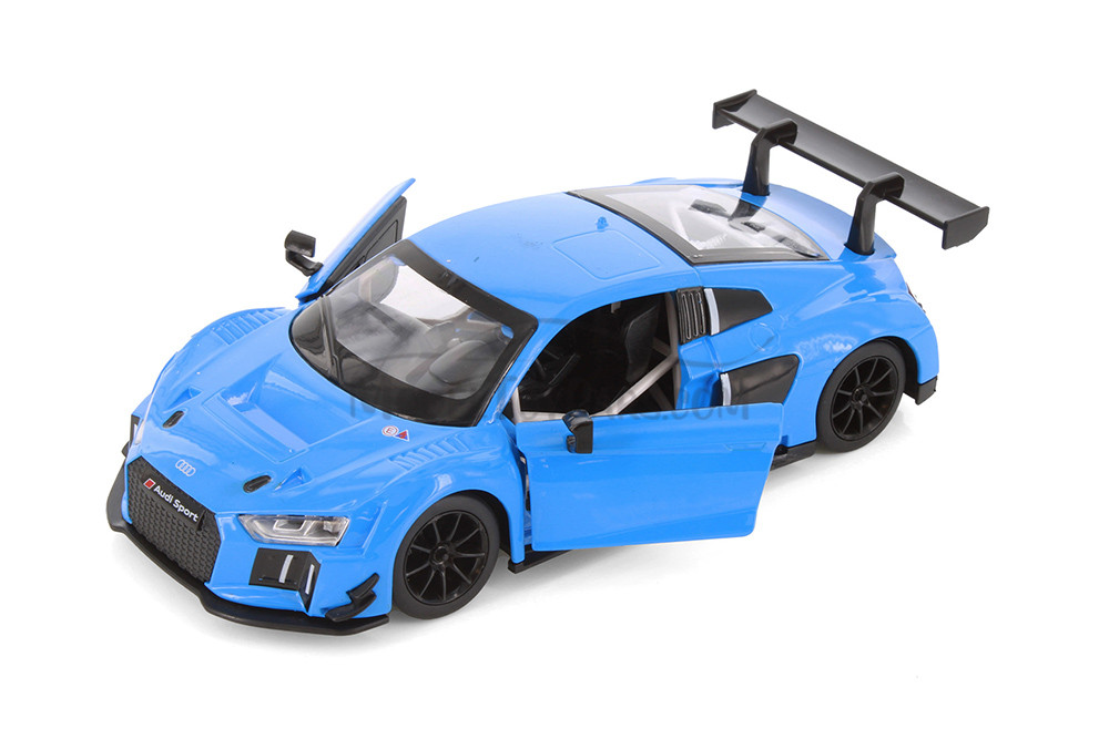 Audi R8 LMS Hardtop Sports Car, Blue - Showcasts 68262CD - 1/24