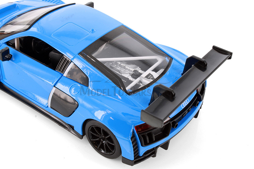 Audi R8 LMS Hardtop Sports Car, Blue - Showcasts 68262CD - 1/24