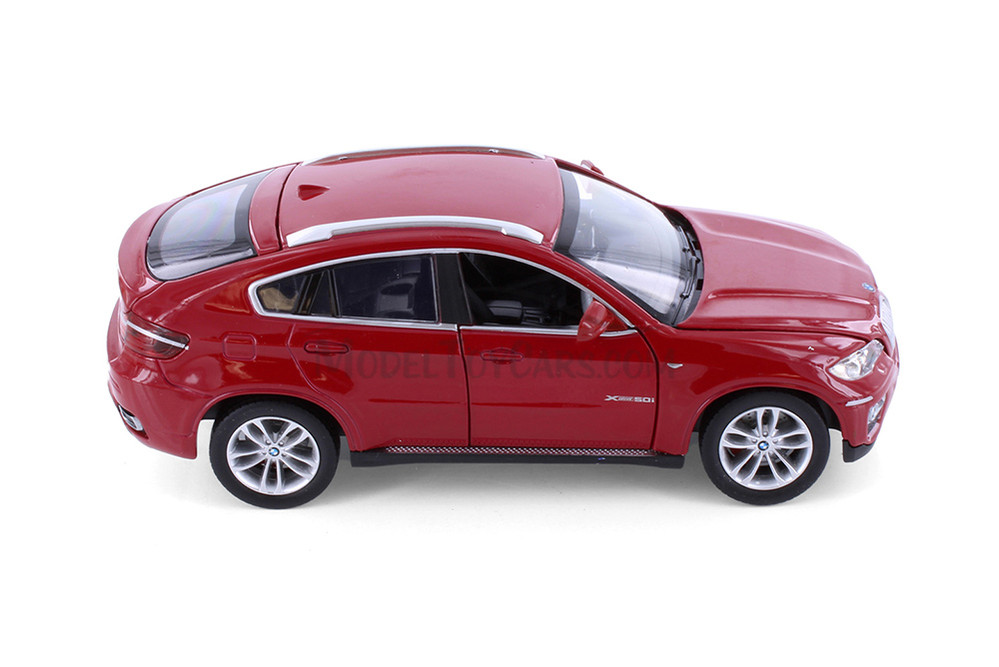 BMW X6, Red - Showcasts 68250D - 1/26 scale Diecast Model Toy Car