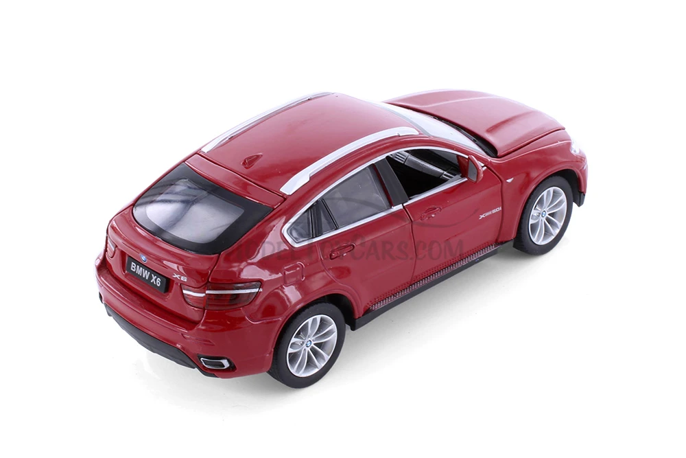 BMW X6, Red - Showcasts 68250D - 1/26 scale Diecast Model Toy Car