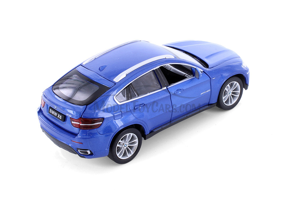 BMW X6, Blue - Showcasts 68250D - 1/26 scale Diecast Model Toy Car