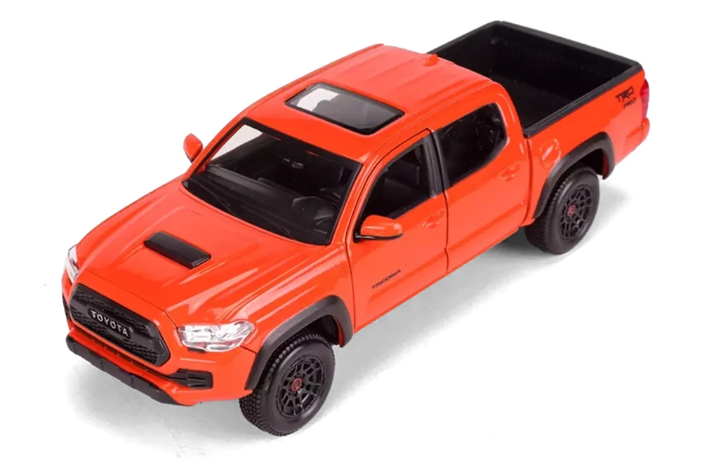 2023 Toyota Tacoma TRD PRO Pickup Truck, Orange - Maisto 32910OR - 1/27 Scale Diecast Model Toy Car