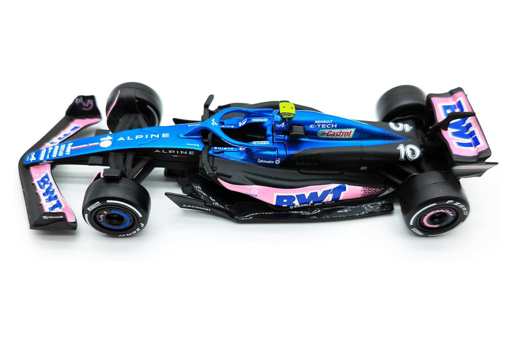 Minichamps 117230110 - BWT Alpine F1 Team A523 Pierre Gasly Bahrain GP 2023 - echelle 1/18 - modèle de Voiture