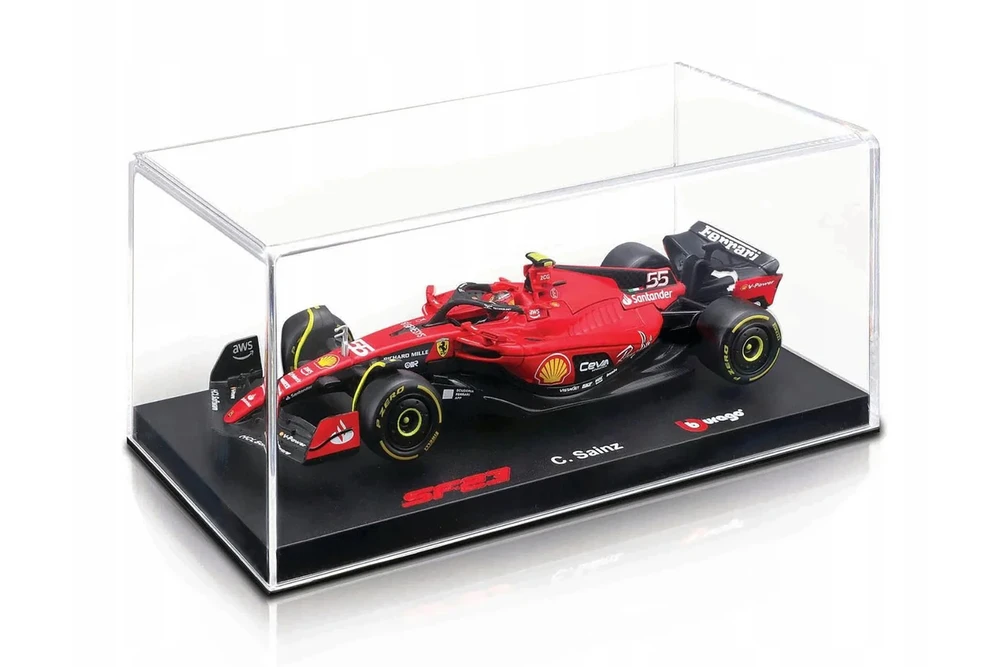2023 Ferrari SF-23, #55 Carlos Sainz - Bburago 18-36835/55 - 1/43