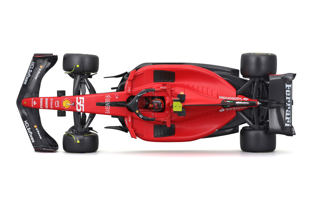 2023 Ferrari SF-23, #55 Carlos Sainz - Bburago 18-36835/55 - 1/43