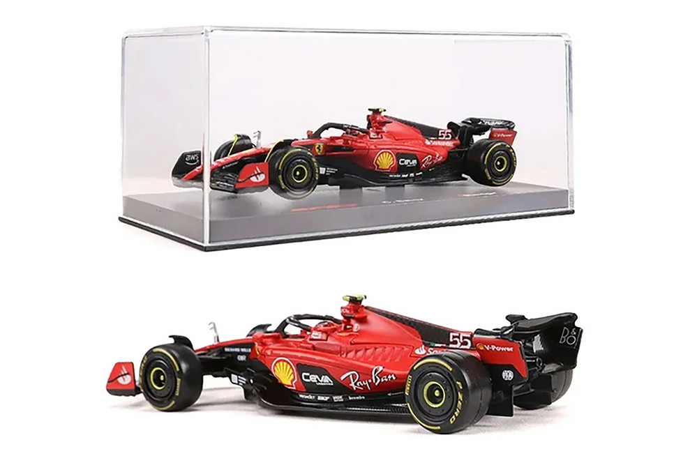 2023 Ferrari SF-23, #55 Carlos Sainz - Bburago 18-36835/55 - 1/43