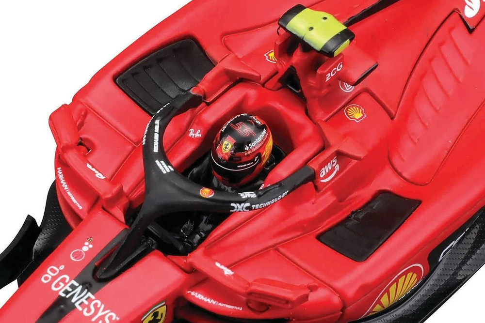 2023 Ferrari SF-23, #55 Carlos Sainz - Bburago 18-36835/55 - 1/43