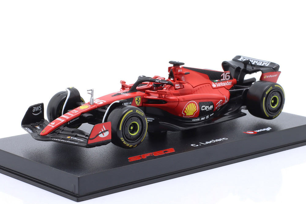 2023 Ferrari SF-23, #16 Charles Leclerc - Bburago 18-36835/16 - 1
