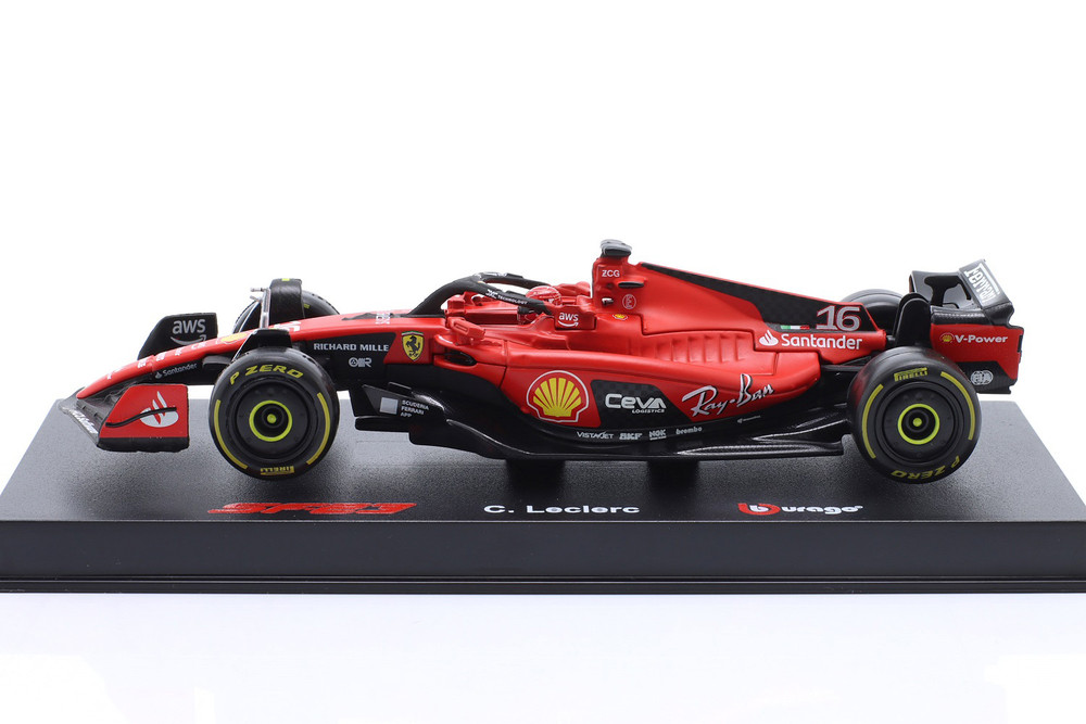 2023 Ferrari SF-23, #16 Charles Leclerc - Bburago 18-36835/16 - 1