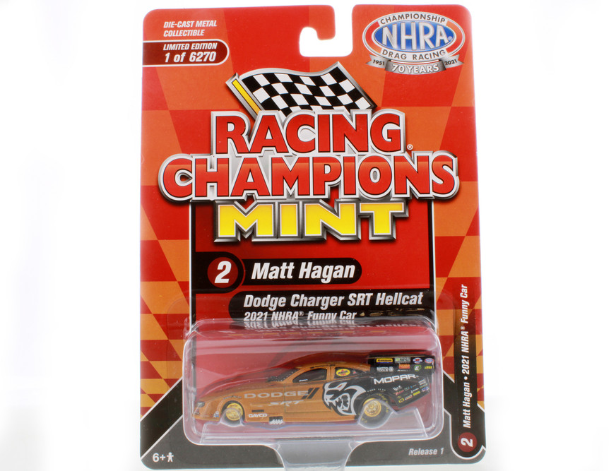 CHASE CAR - 2021 Dodge Charger SRT Hellcat NHRA Funny Car, Matt