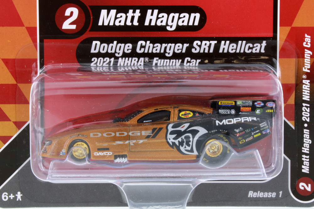 CHASE CAR - 2021 Dodge Charger SRT Hellcat NHRA Funny Car, Matt