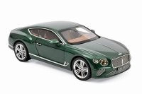 2018 Bentley Continental GT Hardtop, Metallic Green - Norev 182782
