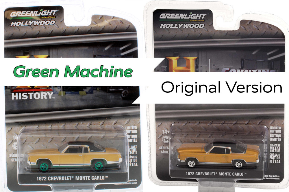 CHASE CAR Green Machine - 1972 Chevy Monte Carlo, Counting Cars