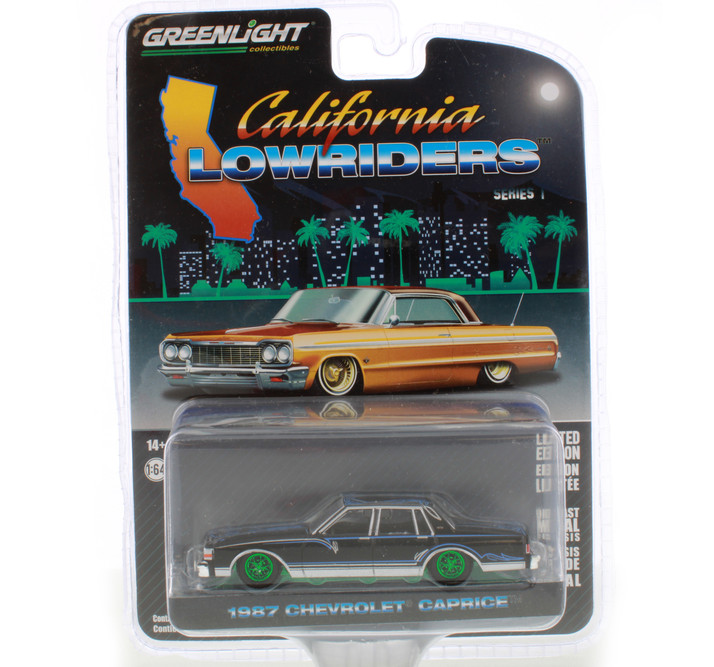 CHASE CAR Green Machine - 1987 Chevy Caprice, Custom Black
