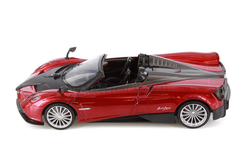 Pagani Huayra Sports Car, Red - Showcasts 68264D - 1/24 Scale Diecast Model Toy Car