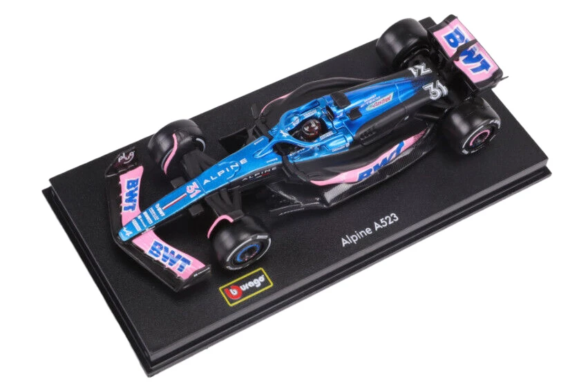 BWT 2023 Alpine A523, #31 Esteban Ocon - Bburago 18-38073/31 - 1/43 Scale Diecast Model Toy Car
