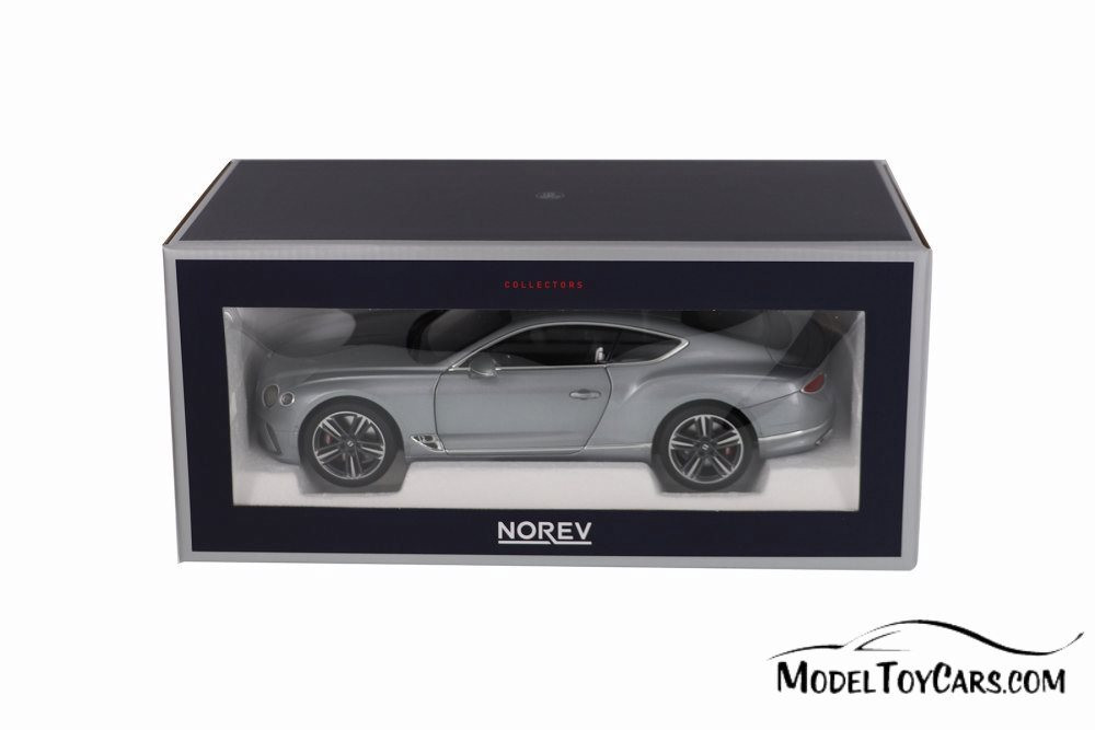 2018 Bentley Continental GT Hardtop, Metallic Gray - Norev 182780