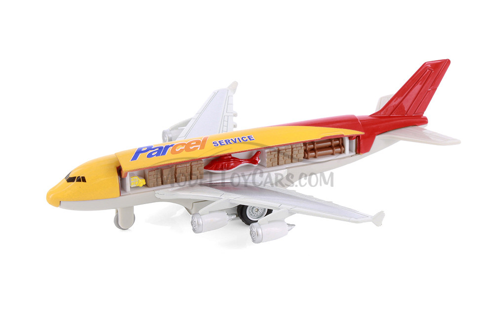 Box of 6 Sceno Jet Assortment - Showcasts 805D - 7.75" Scale Diecast Model Toy Planes
