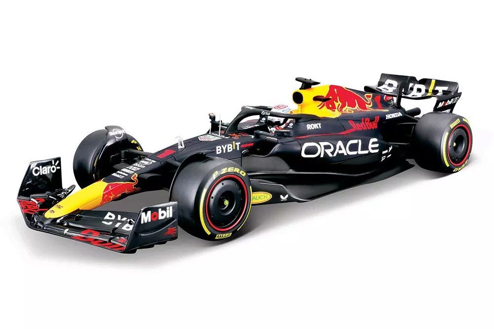 2023 Oracle Red Bull Racing RB19, #1 Max Verstappen - Bburago 18