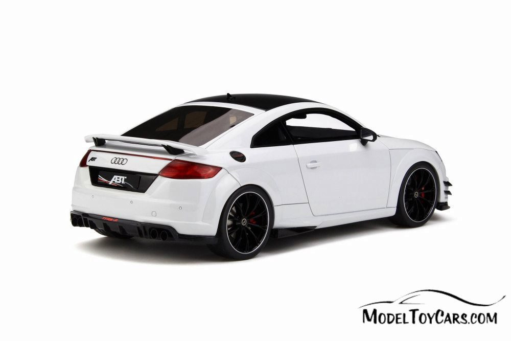 2017 Audi ABT TT RS-R Hard Top, Glacier White Metallic - GT Spirit GT211 - 1/18 scale Resin Model Toy Car