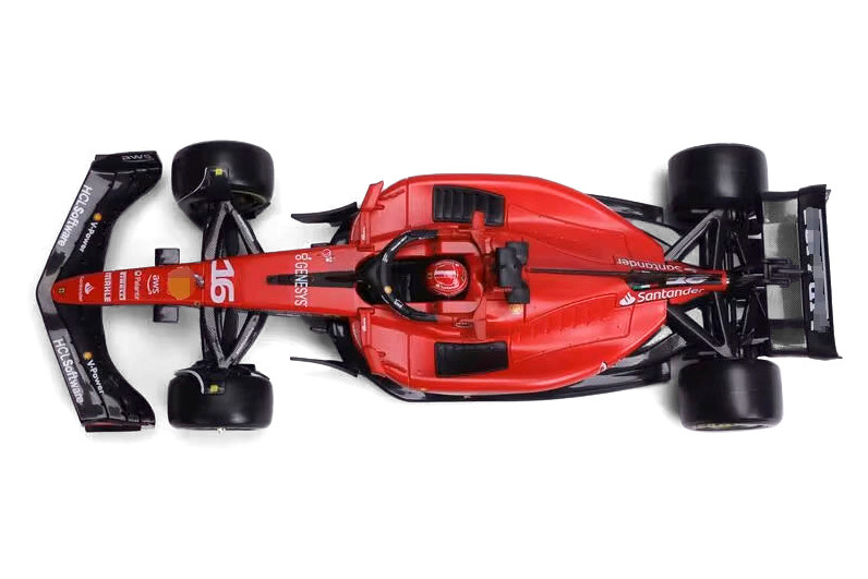 2023 Ferrari SF-23 w/Driver, #16 Charles Leclerc - Bburago 18