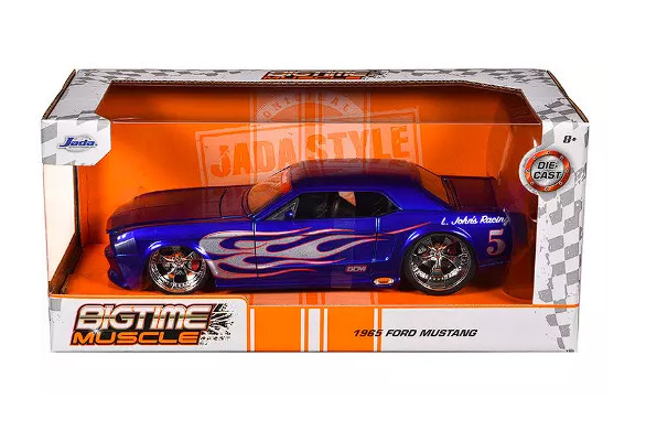 Jada 1:24 Big Time Muscle 1970 Ford Mustang Boss 429 Diecast Model White 36590 e