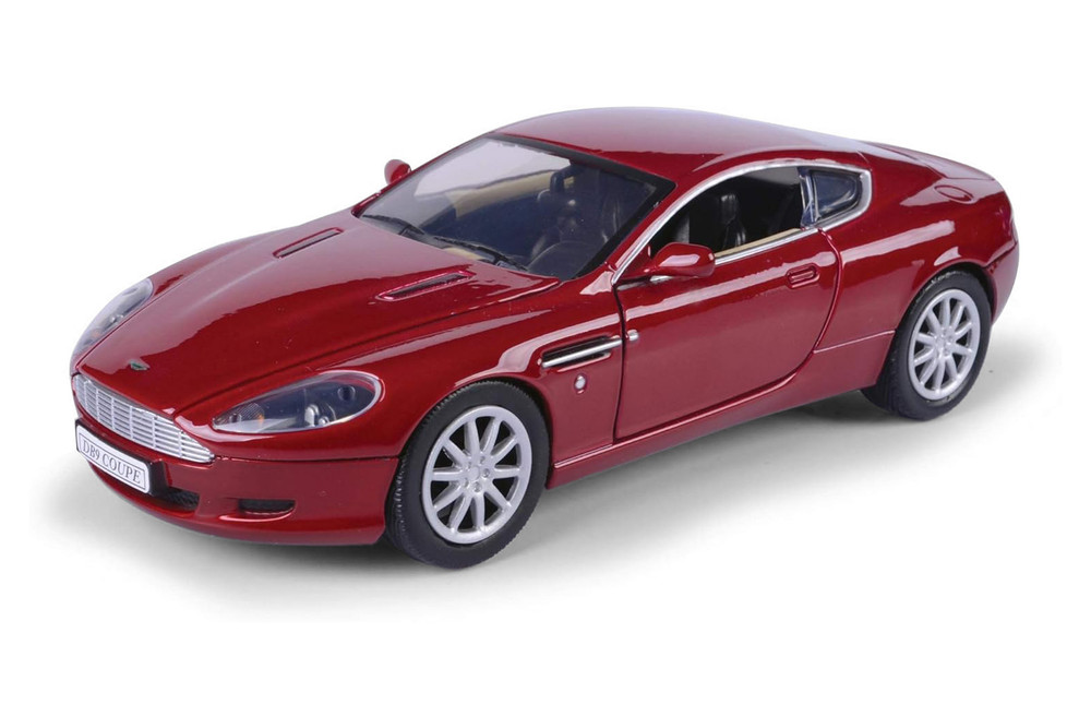 Aston Martin DB9 Coupe, Red - Showcasts 73321R/6 - 1/24 Scale Diecast Model Toy Car