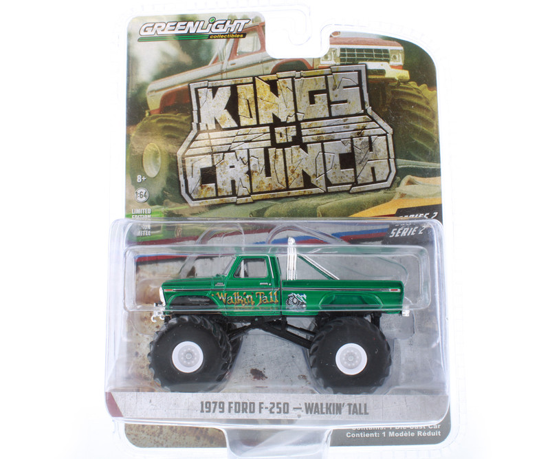 CHASE CAR Green Machine - 1979 Ford F-250 Monster Truck, Walkin