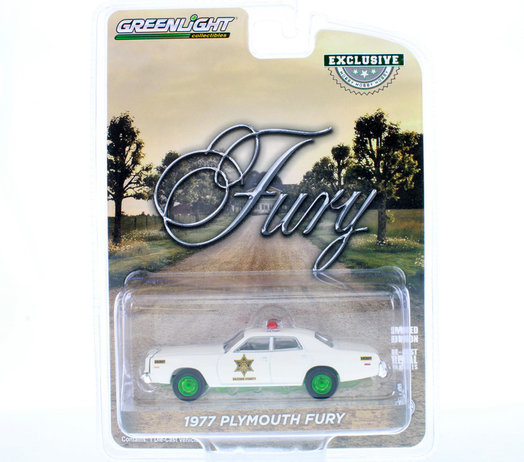 CHASE CAR Green Machine - 1977 Plymouth Fury Hazzard County