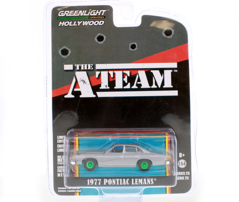 CHASE CAR Green Machine - 1977 Pontiac LeMans, The A-Team - Greenlight 44850C/48 - 1/64 scale Diecast Model Toy Car